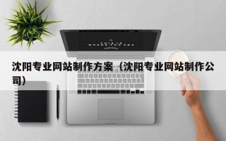 商洛沈阳专业网站制作方案（沈阳专业网站制作公司）